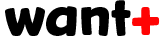 want+ logo